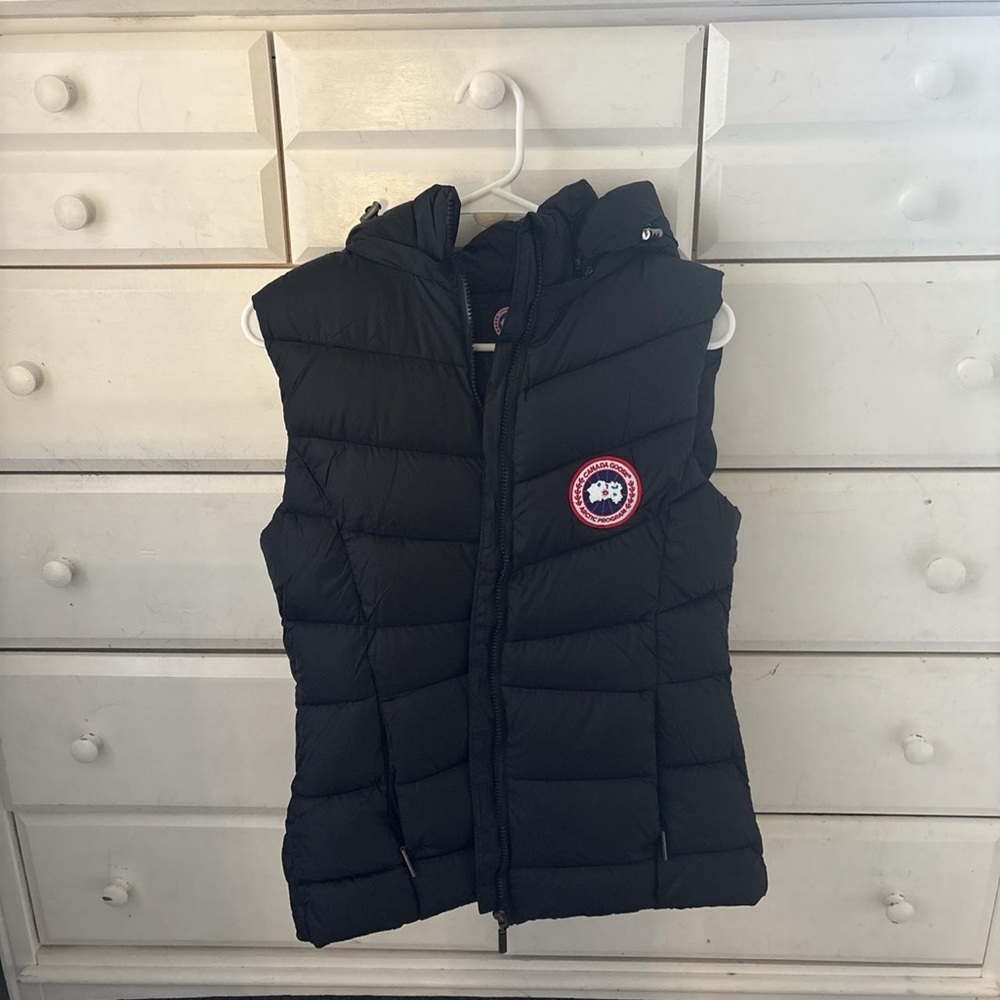 Canada Goose Black Puffer Vest